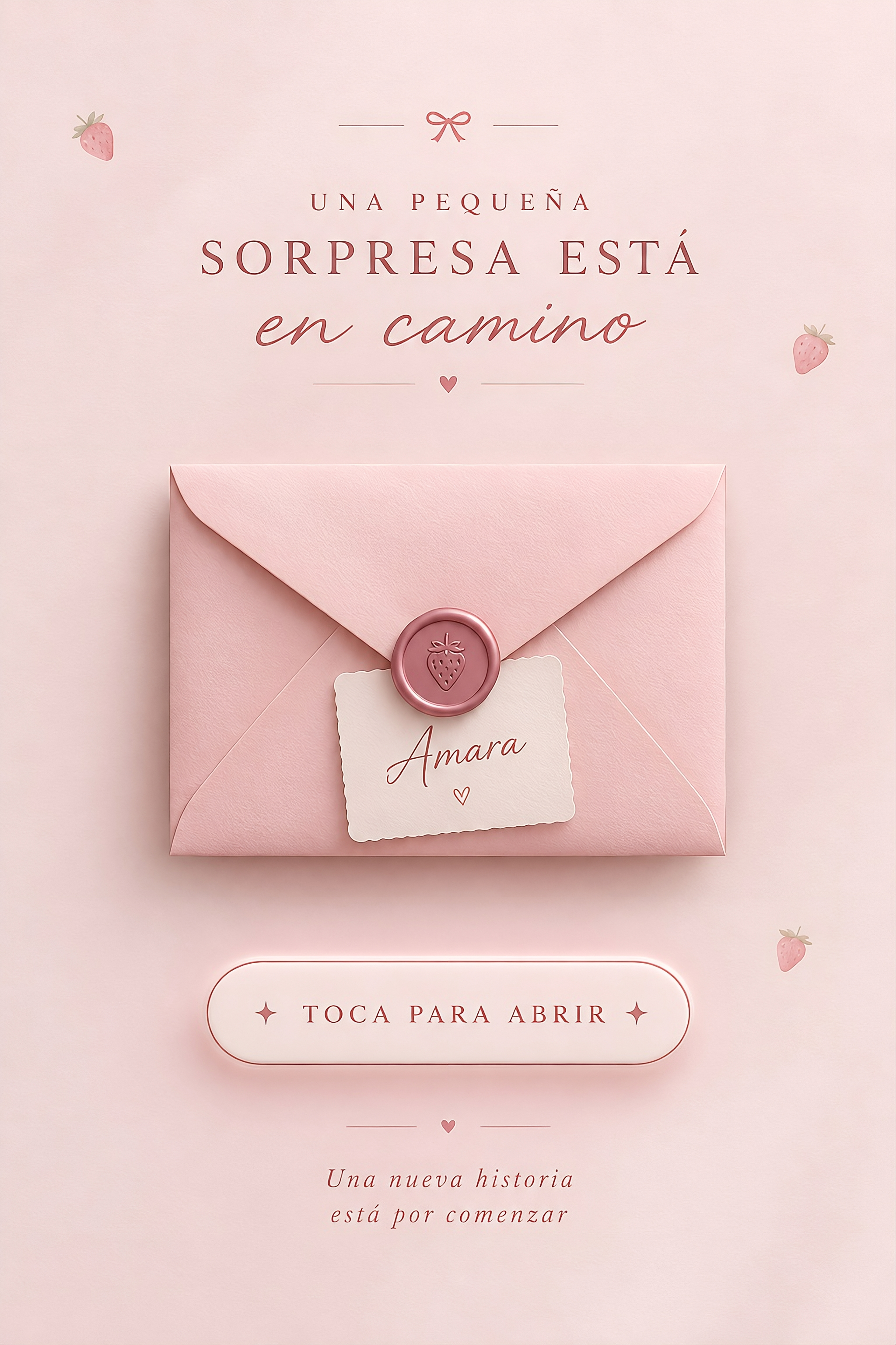 Una pequeña sorpresa está en camino, para Amara